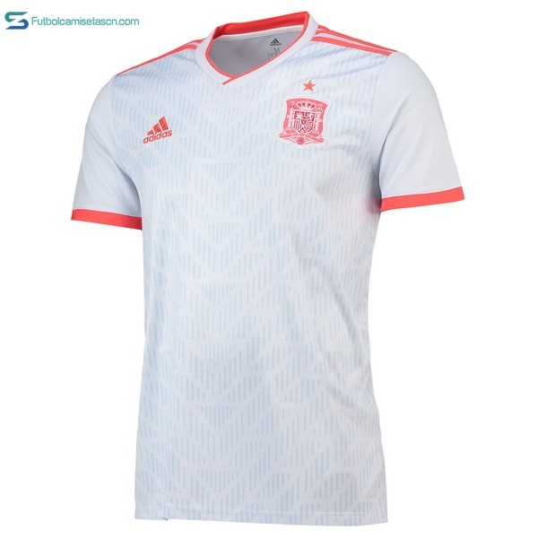 Tailandia Camiseta España 2ª 2018 Blanco